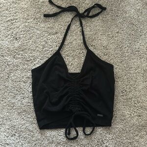 Hollister Halter scrunch top